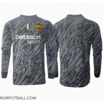 Billige Fotballdrakt Inter Milan Keeper Replika Tredjedrakt 2024-25 Langermet